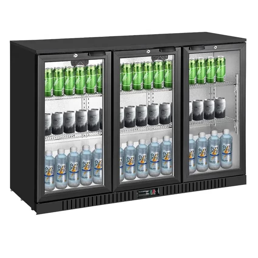 Vitrina frigorifica minibar cu 3 usi, MODACO, model Mini