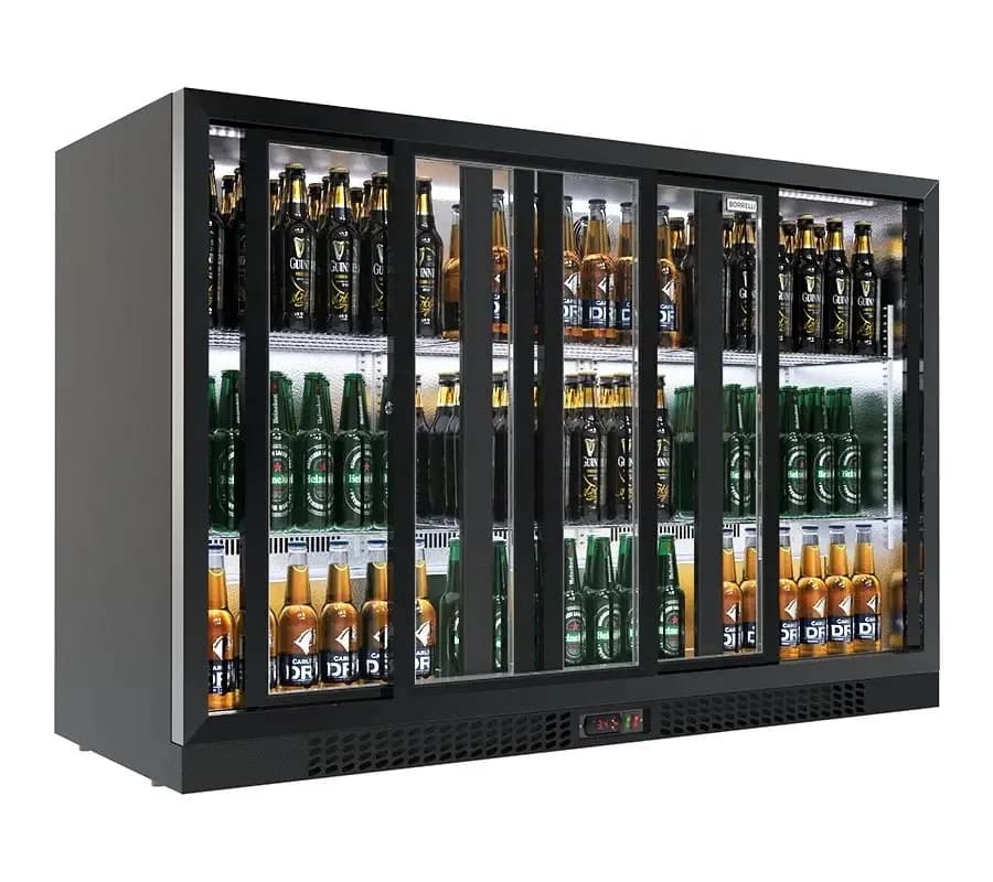 Vitrina frigorifica minibar cu 3 usi, MODACO, model Mini