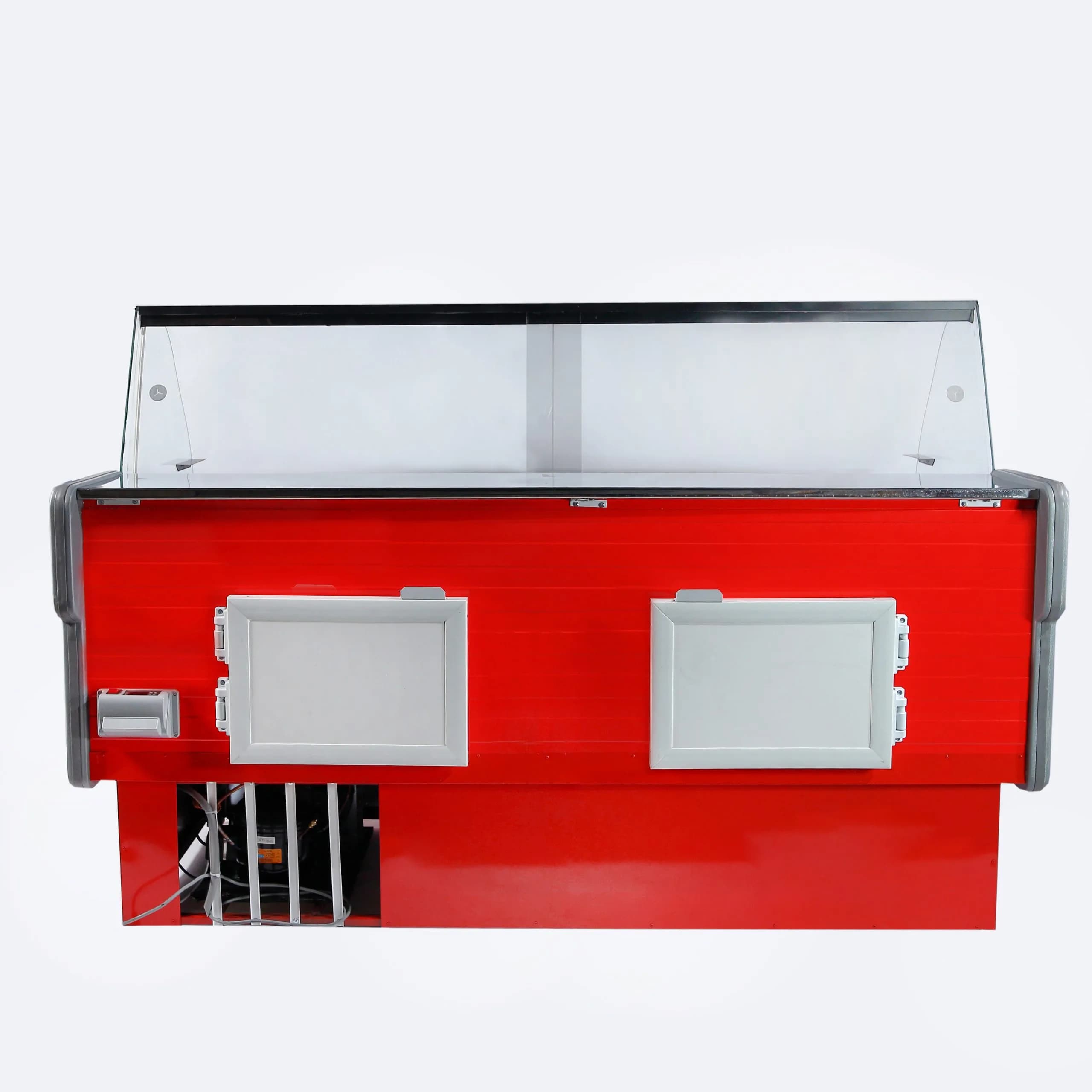 Vitrină frigorifica VFX1000 Pentru Mezeluri/Carne, Profesionala, Dezghetare Automata, Afisajul Digital, 200X102X70X124 CM