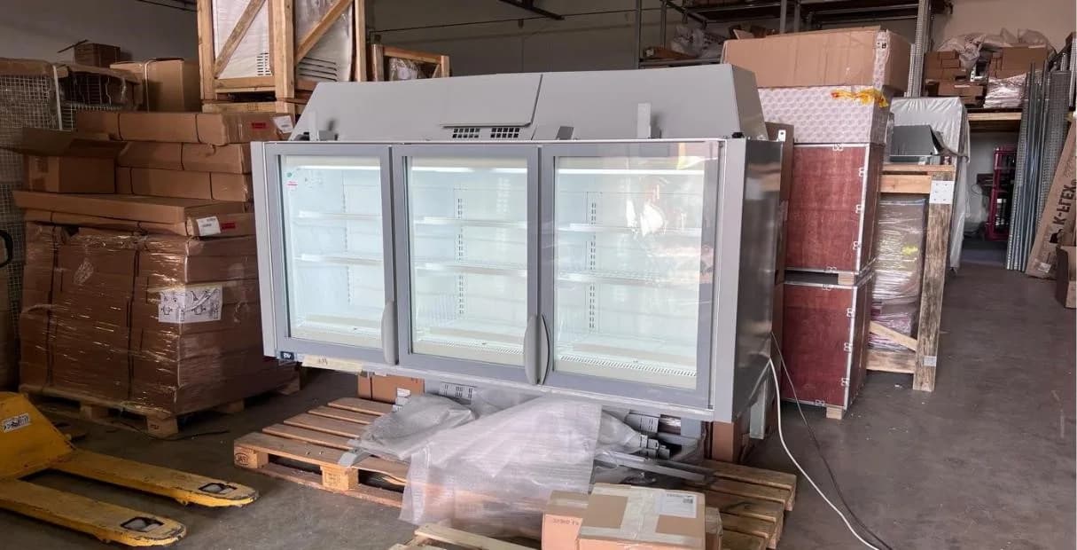 Dulap frigorific orizontal AHT KINLEY, 210cm lungime, 88cm adâncime, 229cm înălțime