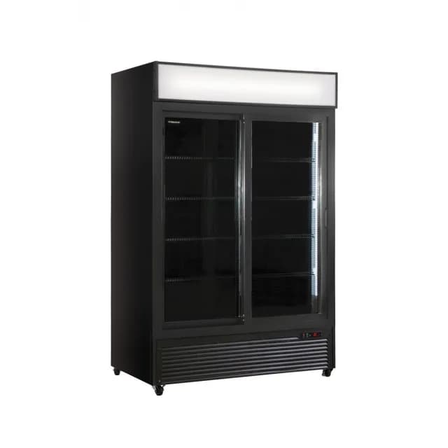 Vitrina frigorifica dubla, usi glisante