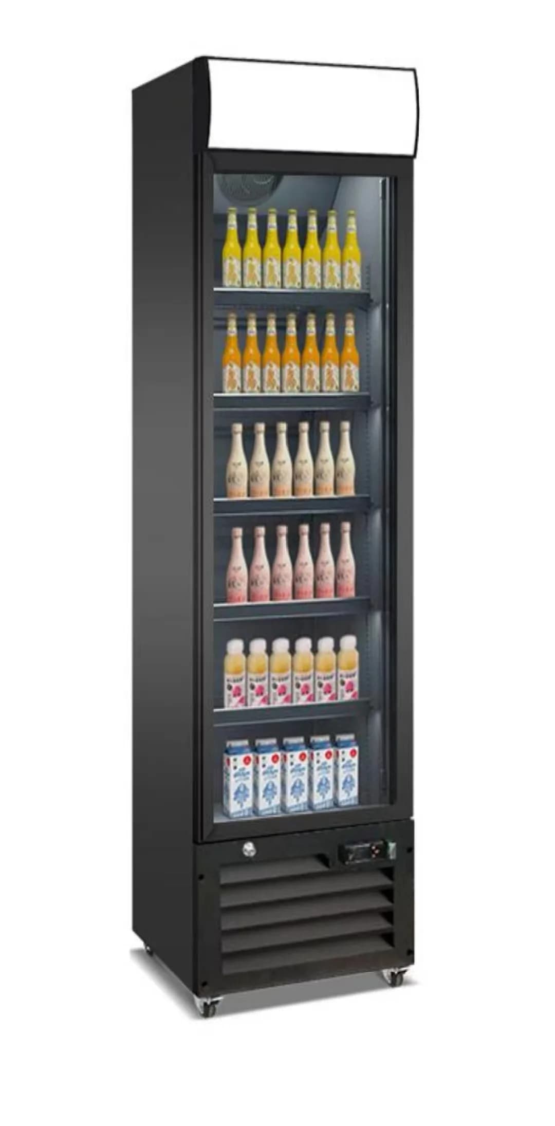 Vitrina frigorifica verticala slim 39x48x188cm